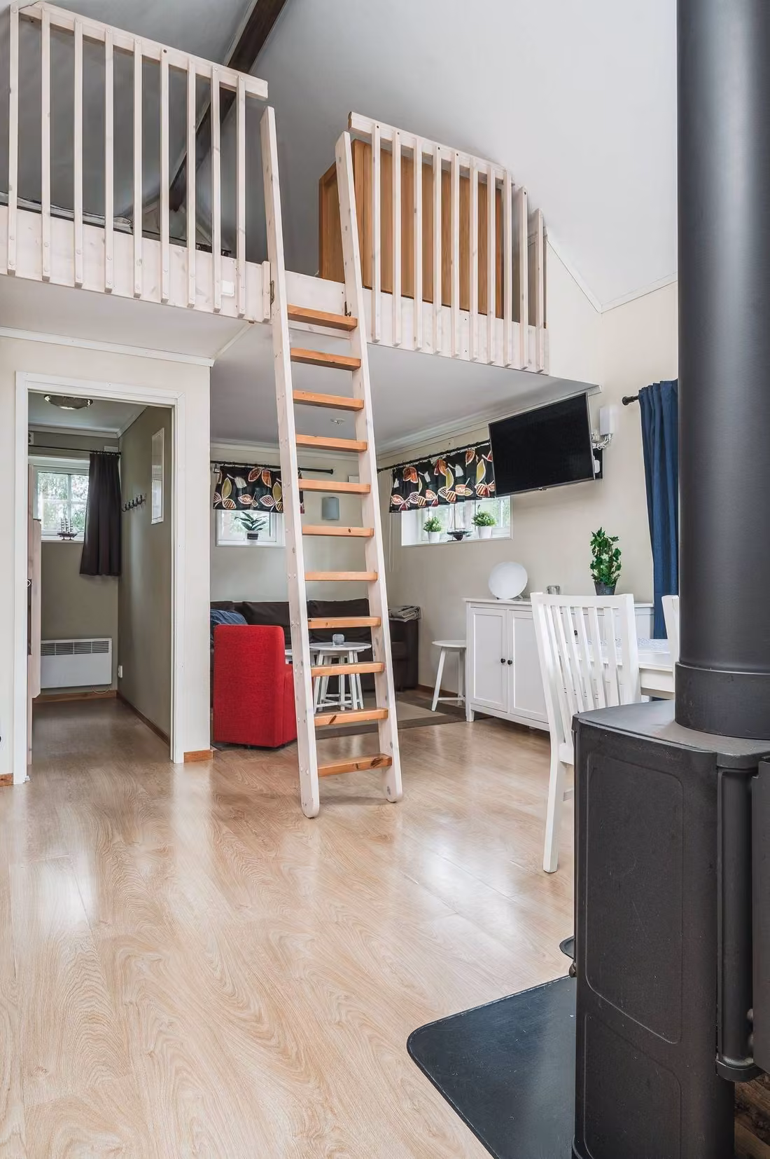 Ferienhaus mit Panoramablick auf den Runn
