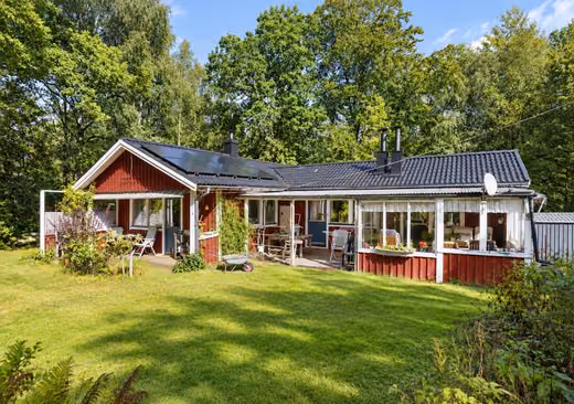 Winterfestes Ferienhaus bei Svenstorp