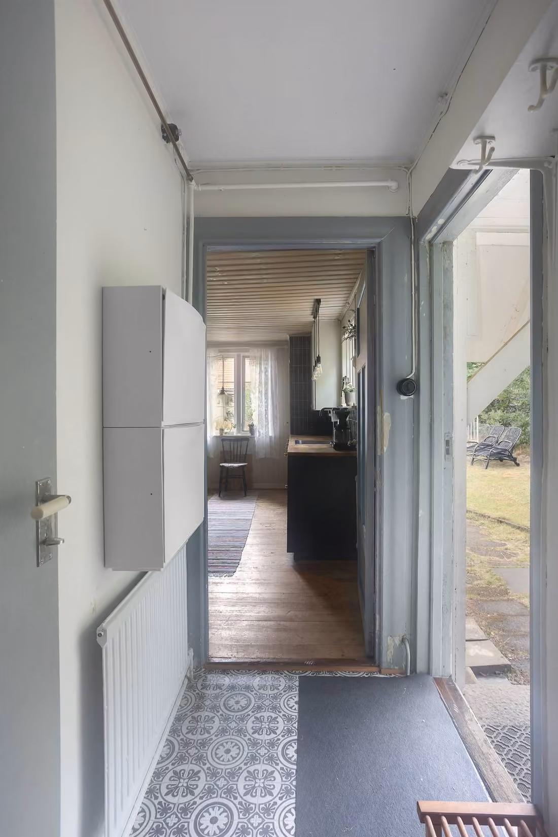 Gelbes Haus mit Garten bei Karlshamn