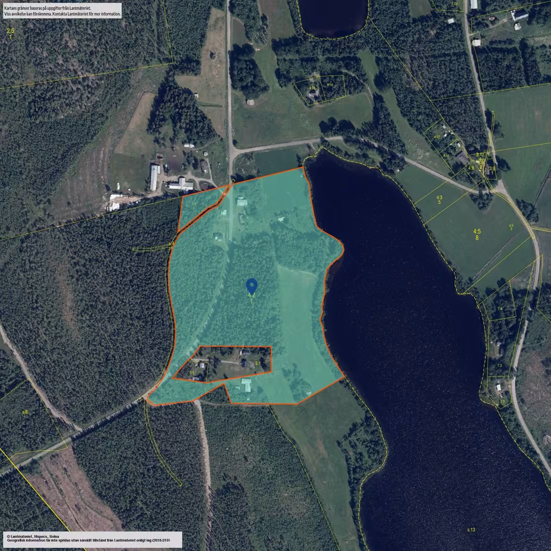 Hof am See mit über 10 ha und Werkstatt