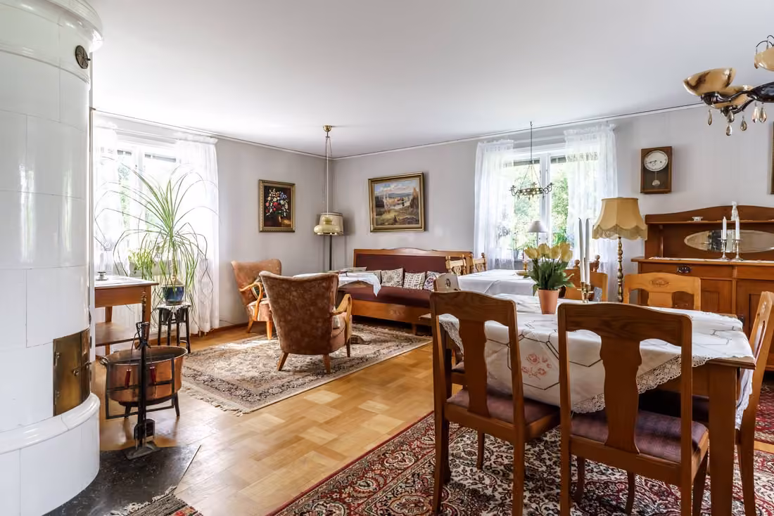 Hof mit 44 ha am Åsnen