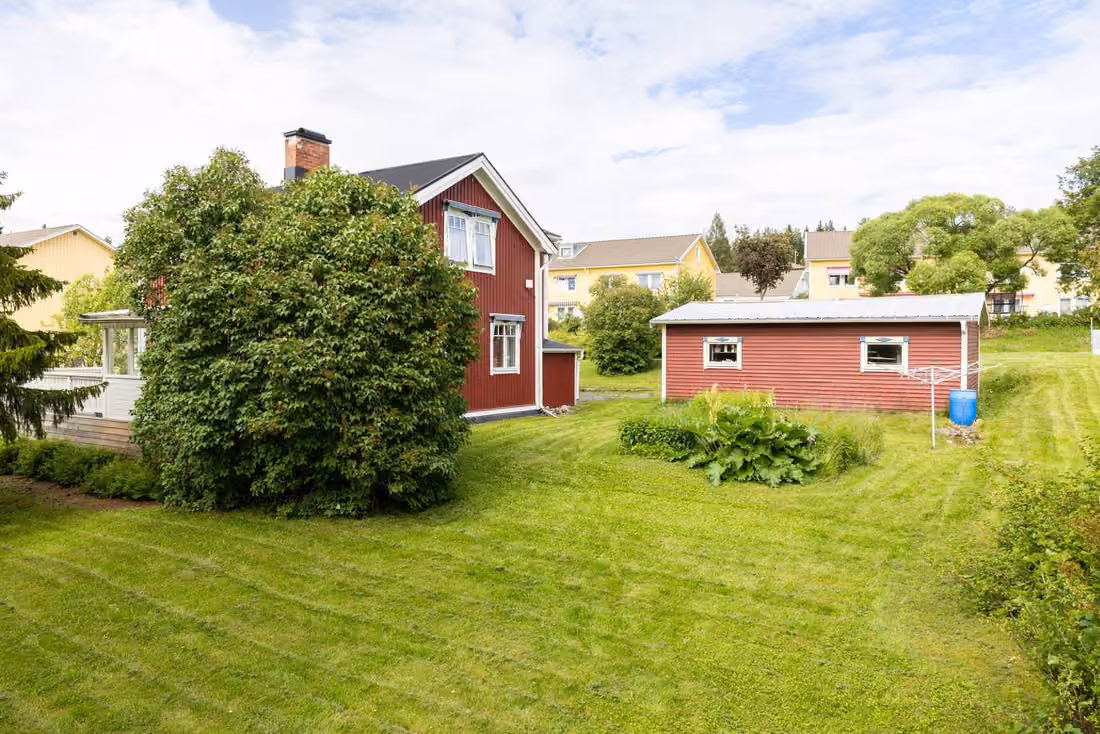 Gepflegte Villa mit Gärdesgård in Bergsbyn