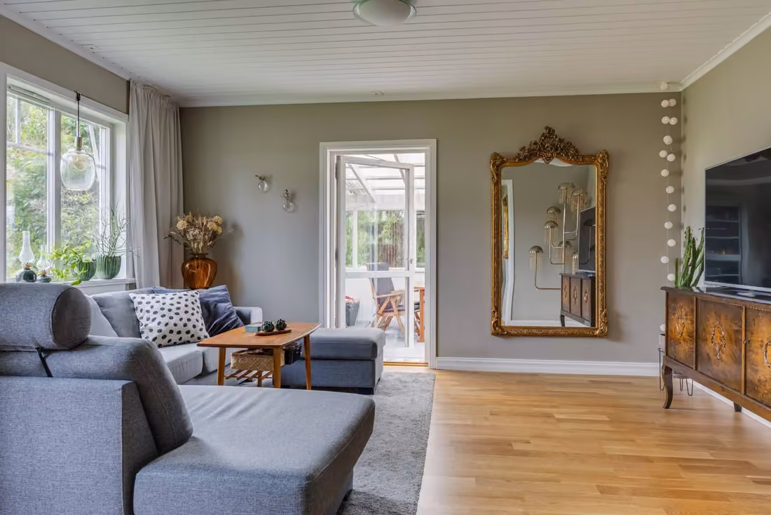 Gepflegte Villa mit Gärdesgård in Bergsbyn