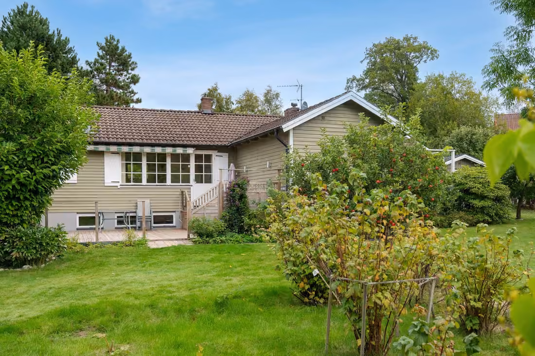 Villa nahe dem Strand von Stråvalla