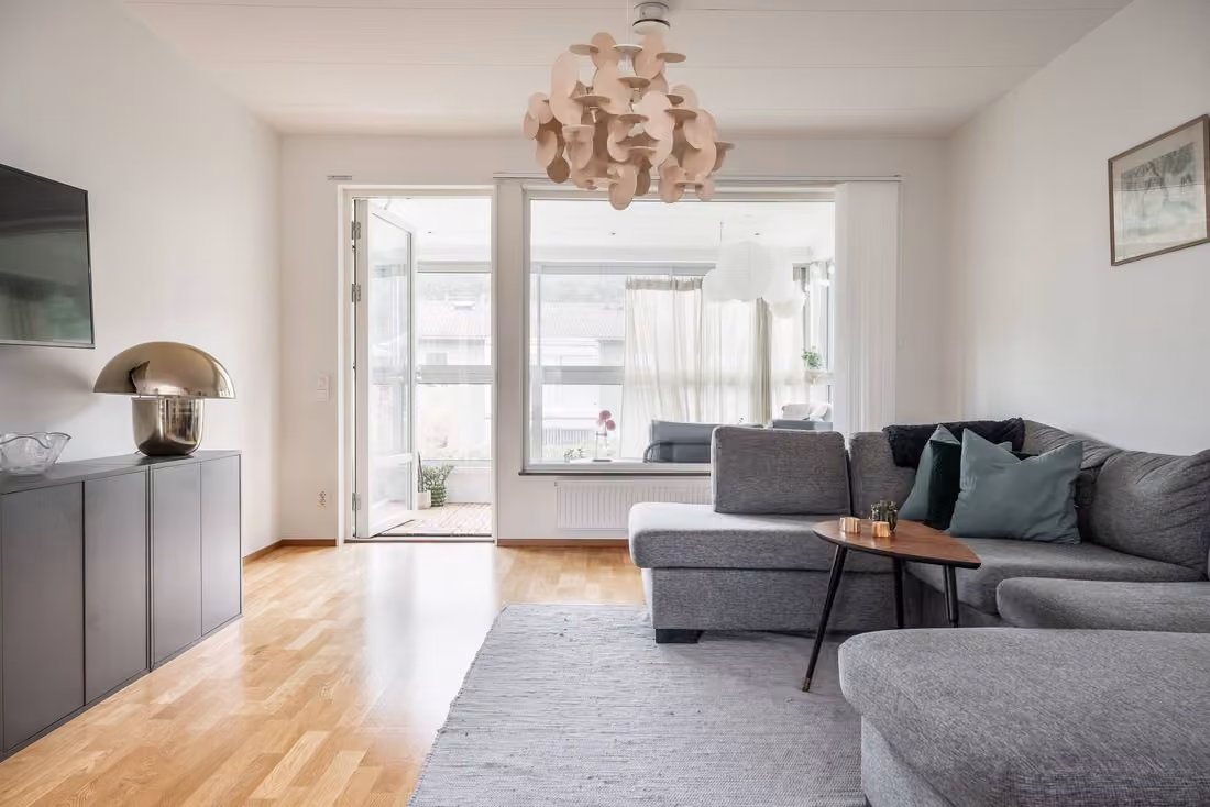 Helle Wohnung in Biskopshagen, Växjö